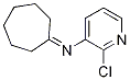 (2-Chloro-pyridin-3-yl)-cycloheptylidene-amine CAS#: 154377-29-4