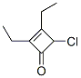 2-Cyclobuten-1-one, 4-chloro-2,3-diethyl- CAS#: 148962-09-8