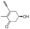 2-Cyclohexen-1-one, 3-ethynyl-5-hydroxy-2-methyl-, (R)- (9CI) CAS#: 169305-41-3