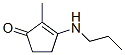 2-Cyclopenten-1-one, 2-methyl-3-(propylamino)- (9CI) CAS#: 383885-23-2