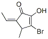 2-Cyclopenten-1-one, 3-bromo-5-ethylidene-2-hydroxy-4-methyl-, (5Z)- (9CI) CAS#: 353476-10-5