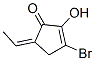 2-Cyclopenten-1-one,3-bromo-5-ethylidene-2-hydroxy-,(5Z)-(9CI) CAS#: 353476-04-7