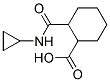 2-(Cyclopropylcarbamoyl)cyclohexanecarboxylic acid CAS#: 353770-03-3