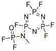 2-[(Difluorophosphinyl)(methyl)amino]-2,4,4,6,6-pentafluoro-2,2,4,4,6,6-hexahydro-1,3,5,2,4,6-triazatriphosphorine CAS#: 41006-36-4