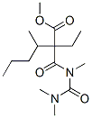 2-[[[(Dimethylamino)carbonyl](methyl)amino]carbonyl]-2-ethyl-3-methylhexanoic acid methyl ester CAS#: 42948-65-2