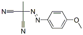 2-[(E)-(4-Methoxyphenyl)diazenyl]-2-methylmalononitrile CAS#: 40620-38-0