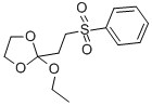 2-ETHOXY-2-(2'-PHENYLSULFONYLETHYL)-1,3-DIOXOLANE CAS#: 149099-23-0