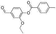 2-ETHOXY-4-FORMYLPHENYL 4-METHYLBENZOATE CAS#: 331002-74-5