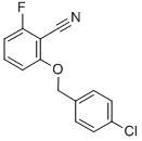 2-FLUORO-6-(4-CHLOROBENZYLOXY)BENZONITRILE CAS#: 175204-10-1