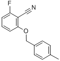 2-FLUORO-6-(4-METHYLBENZYLOXY)BENZONITRILE CAS#: 175204-09-8