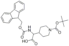 2-(FMoc-aMino)-2-(1-Boc-4-piperidyl)acetic Acid CAS#: 313051-96-6