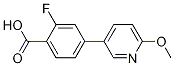 2-Fluoro-4-(6-Methoxypyridin-3-yl)benzoic acid CAS#: 370864-61-2