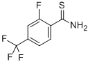 2-Fluoro-4-(trifluoromethyl)thiobenzamide CAS#: 317319-34-9