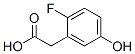 2-Fluoro-5-hydroxyphenylacetic acid CAS#: 149029-89-0