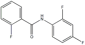 2-Fluoro-N-(2,4-difluorophenyl)benzaMide, 97% CAS#: 331435-72-4