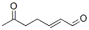 2-Heptenal, 6-oxo-, (E)- (9CI) CAS#: 147032-69-7