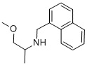 (2-METHOXY-1-METHYL-ETHYL)-NAPHTHALEN-1-YLMETHYL-AMINE CAS#: 355816-73-8