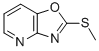 2-(METHYLTHIO)OXAZOLO[4,5-B]PYRIDINE CAS#: 169205-95-2
