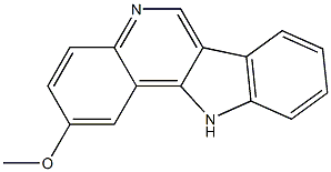2-Methoxy-11H-indolo[3,2-c]quinoline CAS#: 4295-45-8
