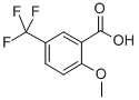 2-Methoxy-5-(trifluoromethyl)benzoic acid CAS#: 4864-01-1