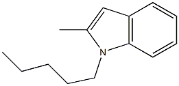 2-Methyl-1-pentylindole CAS#: 42951-36-0
