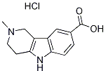2-Methyl-2,3,4,5-tetrahydro-1H-pyrido[4,3-b]-indole-8-carboxylic acid hydrochloride CAS#: 40431-45-6