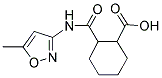 2-(N-(5-METHYLISOXAZOL-3-YL)CARBAMOYL)CYCLOHEXANECARBOXYLIC ACID CAS#: 313385-57-8