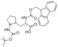 2-N-FMOC-AMINO-3-(2-N-BOC-AMINO-PYRROLIDINYL)PROPIONIC ACID CAS#: 313052-08-3