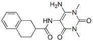 2-Naphthalenecarboxamide, N-(6-amino-1,2,3,4-tetrahydro-1,3-dimethyl-2,4-dioxo-5-pyrimidinyl)-1,2,3,4-tetrahydro- CAS#: 166115-77-1
