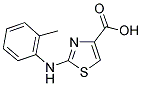 2-O-TOLYLAMINO-THIAZOLE-4-CARBOXYLIC ACID CAS#: 165682-76-8