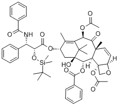 2'-O-(tert-Butyldimethylsilyl)-6,7-dehydropaclitaxel CAS#: 165065-02-1