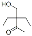 2-Pentanone, 3-ethyl-3-(hydroxymethyl)- (9CI) CAS#: 160193-85-1