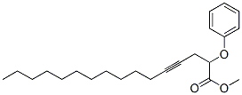 2-Phenoxy-4-hexadecynoic acid methyl ester CAS#: 40924-22-9