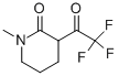 2-Piperidinone, 1-methyl-3-(trifluoroacetyl)- (9CI) CAS#: 154207-41-7