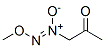 2-Propanone, 1-(methoxy-NNO-azoxy)- (9CI) CAS#: 173030-37-0