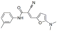 2-Propenamide,  2-cyano-3-[5-(dimethylamino)-2-furanyl]-N-(3-methylphenyl)- CAS#: 357984-70-4