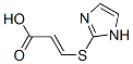 2-Propenoic acid, 3-(1H-imidazol-2-ylthio)- CAS#: 335155-51-6