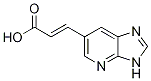 2-Propenoic acid, 3-(3H-iMidazo[4,5-b]pyridin-6-yl)-, (2E)- CAS#: 335030-65-4