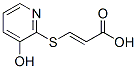2-Propenoicacid,3-[(3-hydroxy-2-pyridinyl)thio]-,(E)-(9CI) CAS#: 40585-10-2