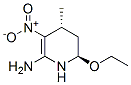 2-Pyridinamine,6-ethoxy-1,4,5,6-tetrahydro-4-methyl-3-nitro-,trans-(9CI) CAS#: 149049-87-6