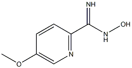 2-Pyridinecarboximidamide,N-hydroxy-5-methoxy-(9CI) CAS#: 327056-65-5