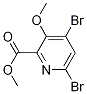 2-Pyridinecarboxylic acid, 4,6-dibroMo-3-Methoxy-, Methyl ester CAS#: 350602-03-8