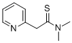 2-Pyridineethanethioamide,  N,N-dimethyl- CAS#: 40808-67-1