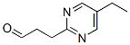 2-Pyrimidinepropanal, 5-ethyl- (9CI) CAS#: 357654-97-8