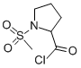 2-Pyrrolidinecarbonyl chloride, 1-(methylsulfonyl)- (9CI) CAS#: 343272-41-3