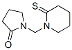 2-Pyrrolidinone,  1-[(2-thioxo-1-piperidinyl)methyl]- CAS#: 157439-25-3