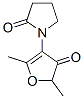 2-Pyrrolidinone, 1-(4,5-dihydro-2,5-dimethyl-4-oxo-3-furanyl)- CAS#: 151390-58-8
