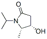 2-Pyrrolidinone,4-hydroxy-5-methyl-1-(1-methylethyl)-,(4S-cis)-(9CI) CAS#: 150884-80-3