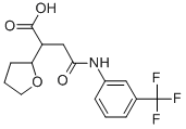 2-(TETRAHYDRO-FURAN-2-YL)-N-(3-TRIFLUOROMETHYL-PHENYL)-SUCCINAMIC ACID CAS#: 330951-09-2