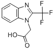 (2-TRIFLUOROMETHYL-BENZOIMIDAZOL-1-YL)-ACETIC ACID CAS#: 313241-14-4